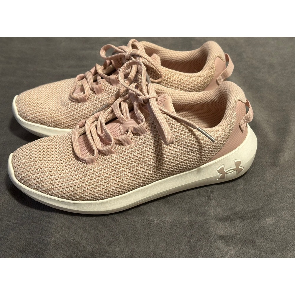 Under Armour Pink Ripple Athletic Sneakers